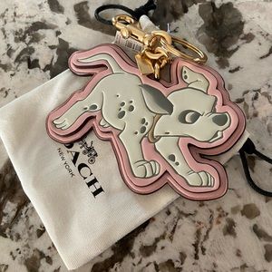 NWT Coach x Disney Dalmatian Bag Charm